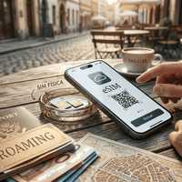 Internet en el extranjero: eSIM vs roaming vs SIM física