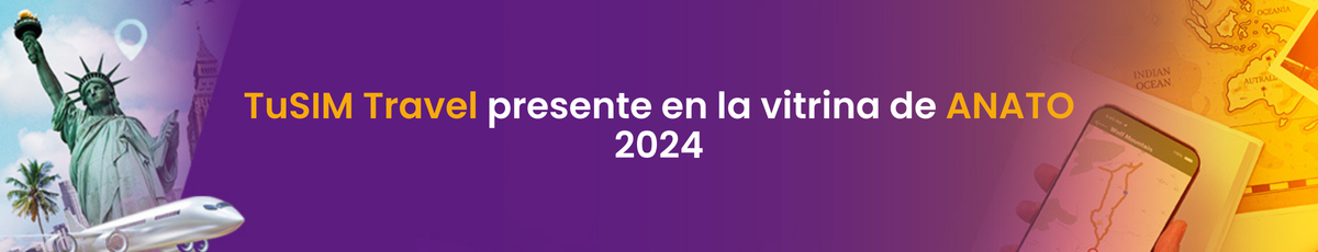 Tu SIM Travel presente en la vitrina de Anato 2024