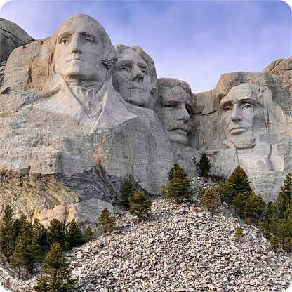 Monte Rushmore esculturas monumentales