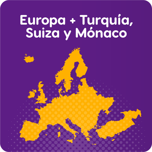 Europa + Turquía, Suiza y Mónaco